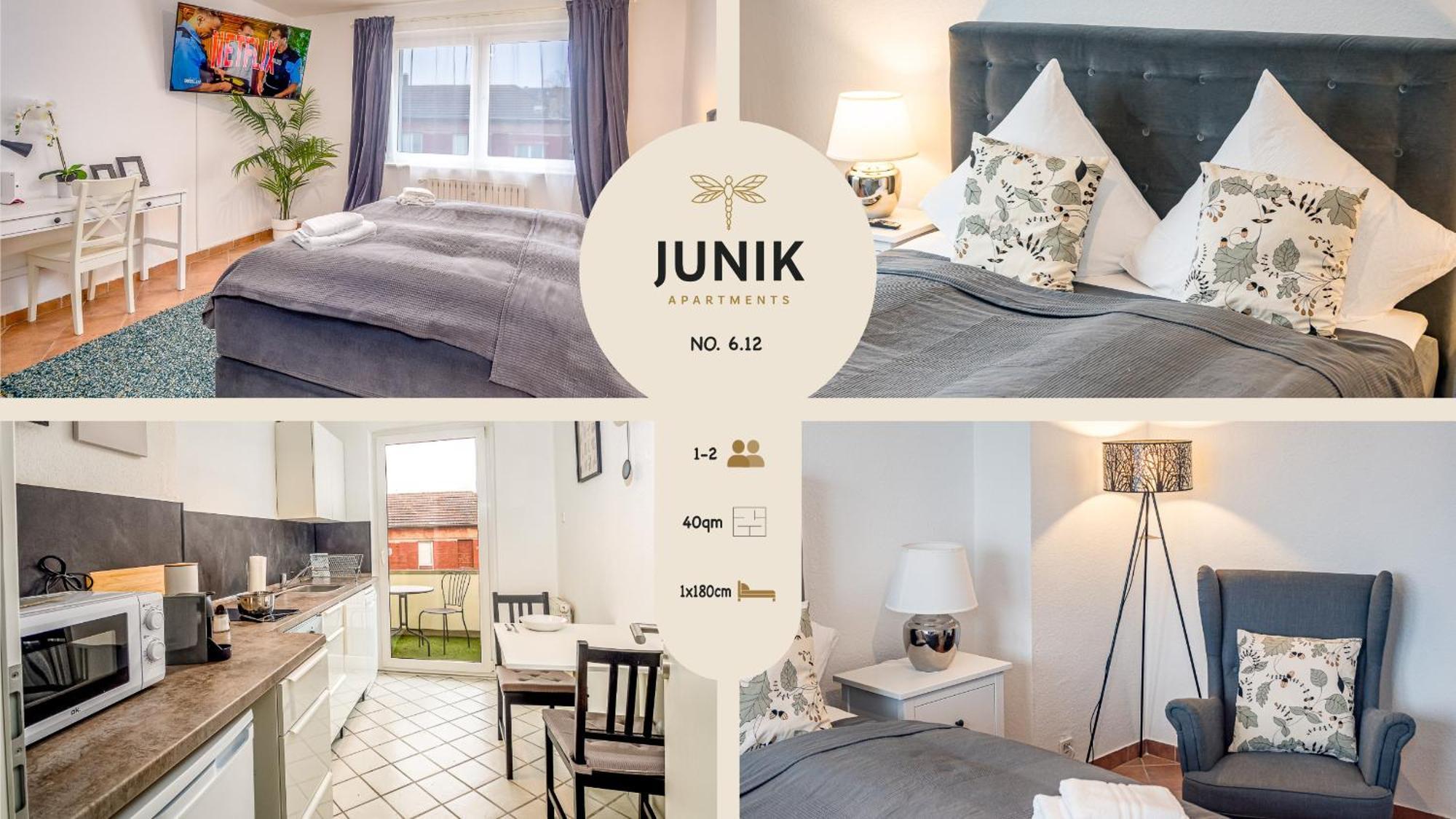 Junik Apartments "Am Sternbuschweg" Duisburgo Camera foto